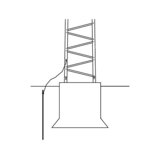 [TRYLON_TRY-ST-GROUND-1] Trylon Sistema de Aterrizaje Básico para Estructura de Torre SUPER TITAN. Para Sec. 1 a 12.