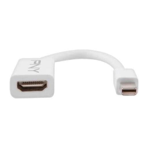 [PNY_MDP-HDMI-SINGLE-PCK] PNY Adaptador PNY Mini Display Port a HDMI (Macho-Hembra)
