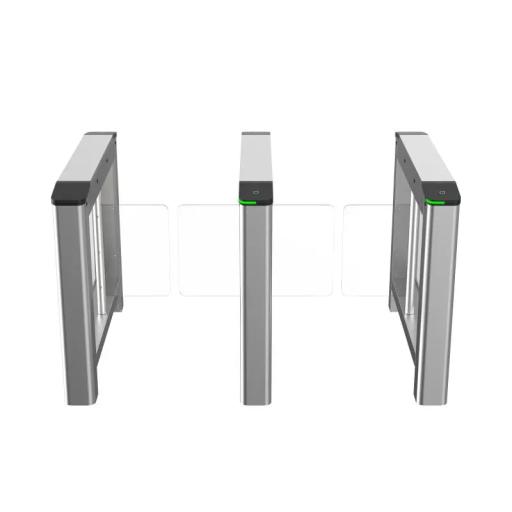 [HIKVISIONDIGITALTECHNOLOGY_DS-K3B220LX-LR/PG-DP90] Hikvision Digital Technology Kit de Torniquetes Swing IZQUIERDO y DERECHO / Carril de 90 cms / Preparación para Instalar Terminal Facial con Montaje DS-KAB6ZU1 (No incluidos) / 3,000,000 MCBF / 4 Pares de IR