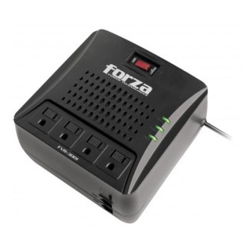 [FORZAPOWERTECHNOLOGIES_FVR-3001M] Forza Power Technologies Regulador de Voltaje Forza FVR-3001M Automático 3000VA/1500W 120V 4-NEMA 50/60Hz
