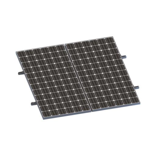 [EPCOM_VEKTORMINIKIT1X2] Epcom Kit De Minirieles Para Panel Solar Arreglo 1X2 Para Instalación Plano En Lámina