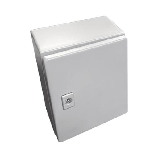 [ANCLO_G4A-252015-UL] ANCLO Gabinete de Acero / Nema 4 -IP 66 de 20 x 25 x 15 cm / Platina y certificado UL.