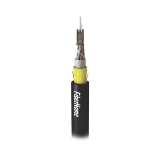 [FIBERHOME_OC-ADSS-24C-S100] FiberHome Kilómetro de Fibra Óptica Aérea (ADSS) G.652D, Monomodo de 24 Hilos, Exterior, Span 100, Loose Tube