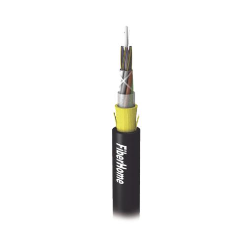 [FIBERHOME_OC-ADSS-24C-S100] FiberHome Kilómetro de Fibra Óptica Aérea (ADSS) G.652D, Monomodo de 24 Hilos, Exterior, Span 100, Loose Tube