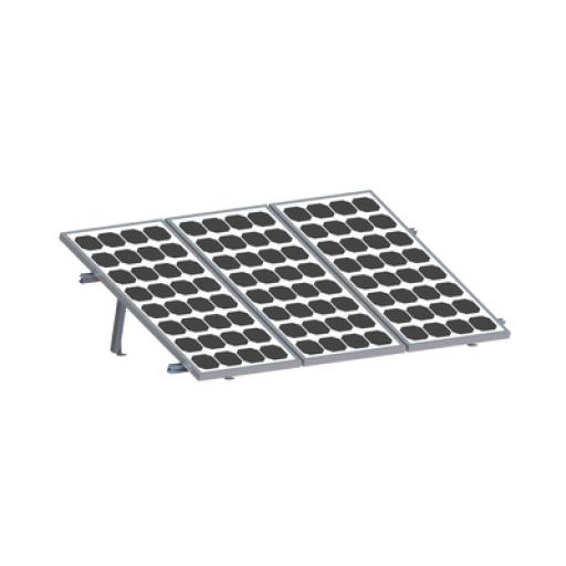 [PRECISION_PS2200R3T] Precision Montaje para Panel Solar, riel 2200mm para Módulos con espesor de 35mm o 40mm, Velocidad de Viento Max. 136km/h