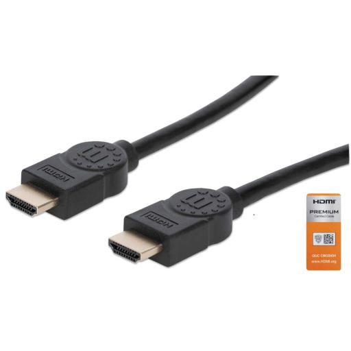 [MANHATTAN_355353] Cable HDMI de Alta Velocidad con Canal Ethernet Manhattan 3 m.