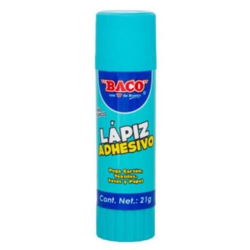 [BACO_PG002] Baco Lápiz Adhesivo Baco Tubo 21 grs