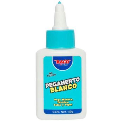 [BACO_PG004] Baco Pegamento Blanco Baco Frasco 60 grs