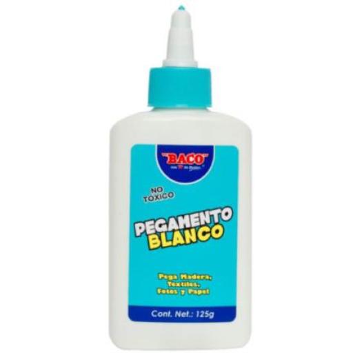 [BACO_PG005] Baco Pegamento Blanco Baco Frasco 125 grs