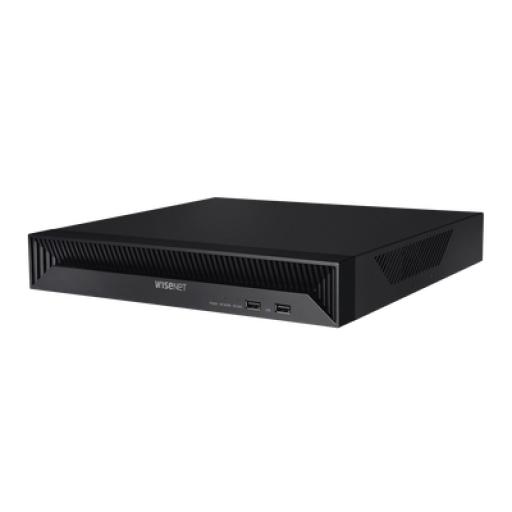[HANWHA_QRN-830S] Hanwha NVR 8 Megapíxel / 8 canales / H.265 / P2P Wisenet / 8 puertos PoE