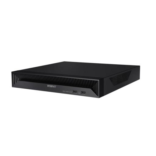 [HANWHA_QRN-830S] Hanwha NVR 8 Megapíxel / 8 canales / H.265 / P2P Wisenet / 8 puertos PoE