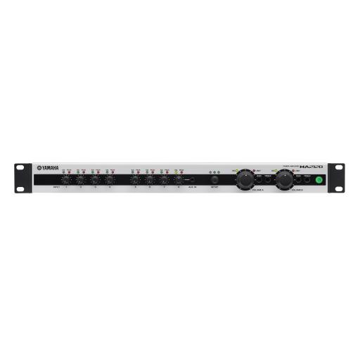 [YAMAHA_MA2120] YAMAHA Mezclador Amplificador | 2 zonas | 120w a 70/100V | 100w a 8Ω | DSP Integrado