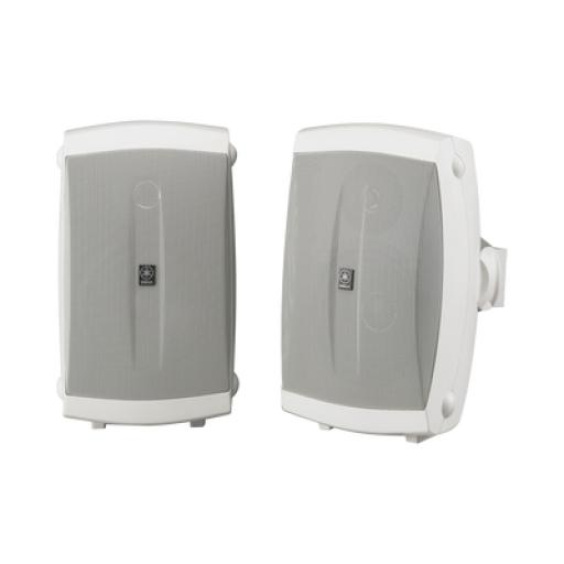 [YAMAHA_NS-AW350W] YAMAHA Altavoz de Montaje en Superficie de 2 vias, Woofer 6.5 in, Tweeter 1 in, Semi-Exterior, 6 ohms, Par Color Blanco