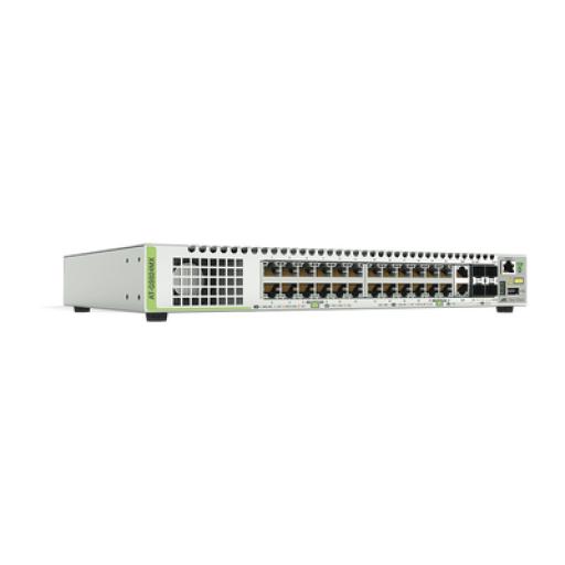 [ALLIEDTELESIS_AT-GS924-MX-10] Allied Telesis Switch Stackeable Capa 3, 24 puertos 10/100/1000 Mbps + 2 puertos SFP Combo + 2 puertos SFP+ 10 G Stacking