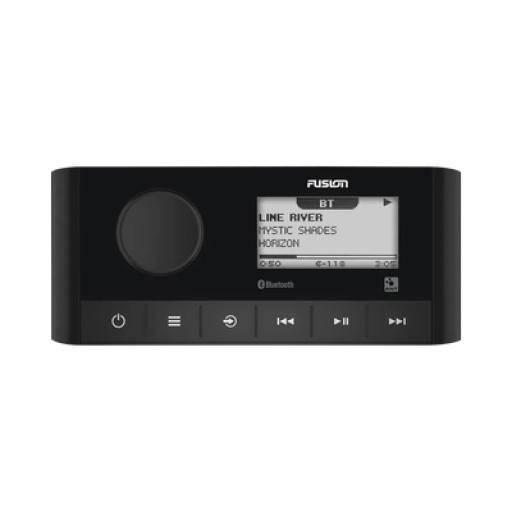 [GARMIN_10-02405-00] Garmin Estéreo marino Fusion MS-RA60, con pantalla monocroma de 4 canales.