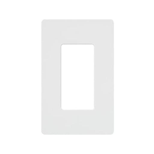 [LUTRON_CW1WH] Lutron Placa de pared 1 espacio, para atenuador (dimmer), switch ó control remoto inalámbrico LUTRON.