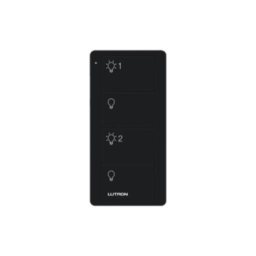 [LUTRON_PJ24BBLL21P] Lutron Control remoto PICO inalámbrico con 4 botones  encender/apagar grupo/escenas,  complemente con un atenuador o switch on/off