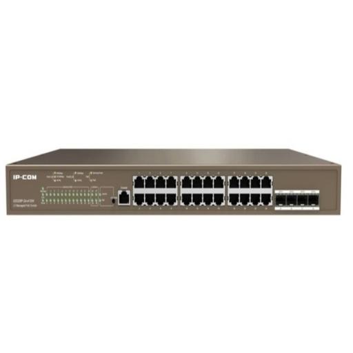 [No SKU] Tenda SWITCH TENDA IPCOM 24P 10/100/1000 POE AF/AT 370W L3 /G5328P-24-410W