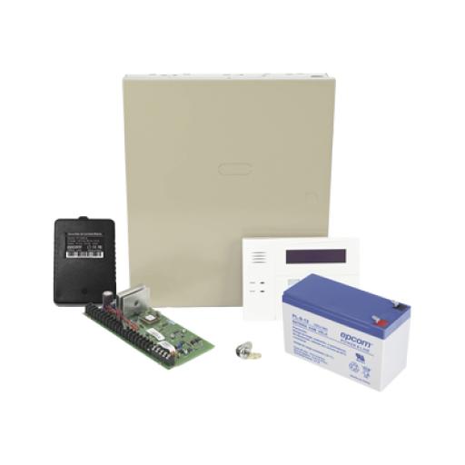 [HONEYWELLHOMERESIDEO_VISTA48LANTB8AH/6160RF] HONEYWELL HOME RESIDEO Kit de Panel de Alarma VISTA48LA con  Batería de 9Ah, Transformador y Gabinete