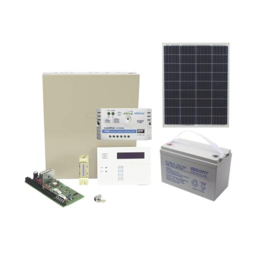 [HONEYWELLHOMERESIDEO_VISTA48SOLAR/6160RF] HONEYWELL HOME RESIDEO Sistema de Alarma VISTA48LA Alimentado por Celda Solar, incluye Teclado con Receptor Inalambrico