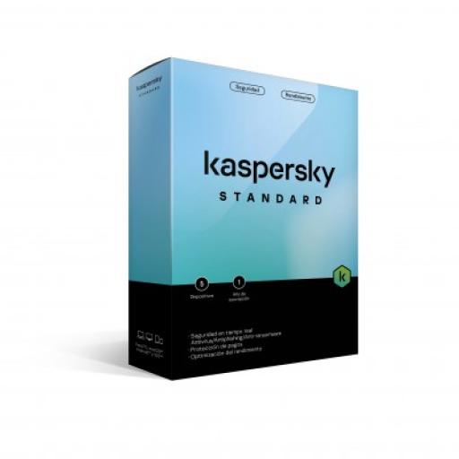 [KASPERSKYLAB_KL1041Z5EFS-22] Kaspersky Lab Licencia Antivirus Kaspersky Standard 1 Año 5 Dispositivos