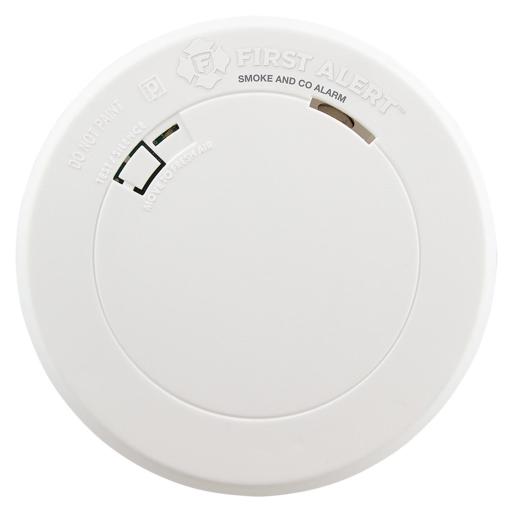 [FIRSTALERT_1039783] First Alert Detector Combo de Humo/CO, Autónomo, No Requiere Panel, Diseño Ultra Delgado, No Requiere Cableado