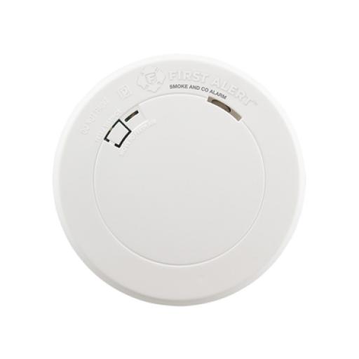 [FIRSTALERT_1039783] First Alert Detector Combo de Humo/CO, Autónomo, No Requiere Panel, Diseño Ultra Delgado, No Requiere Cableado