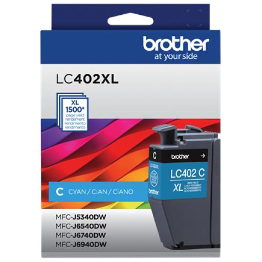 [BROTHER_LC402XLCS] Cartucho Brother LC402XL Alto Rendimiento Cian.