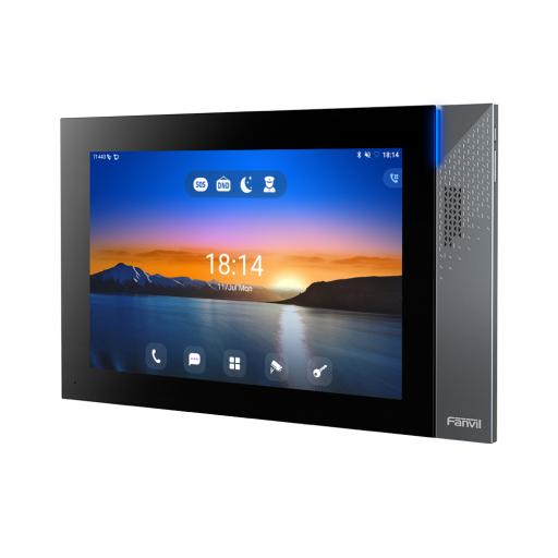 [FANVIL_I57A] Fanvil Monitor IP/SIP para interior con Android, Wi-Fi, Bluetooth, Pantalla táctil de 10.1", audio de 2 vías, PoE, 8 interfaces de entrada de alarma.