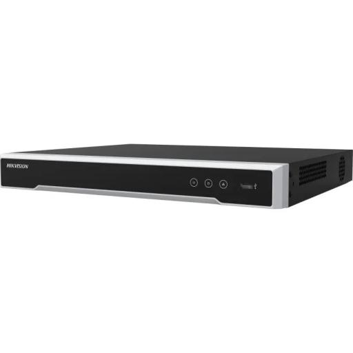 [HIKVISIONDIGITALTECHNOLOGY_DS-7616NI-Q2/16P(D)] Hikvision Digital Technology NVR 8 Megapixel (4K) (Compatible con Cámaras ACUSENSE) / 16 canales IP / 16 Puertos PoE+ / 2 Bahías de Disco Duro / Salida de Vídeo en 4K / 300 Metros PoE Modo Extendido