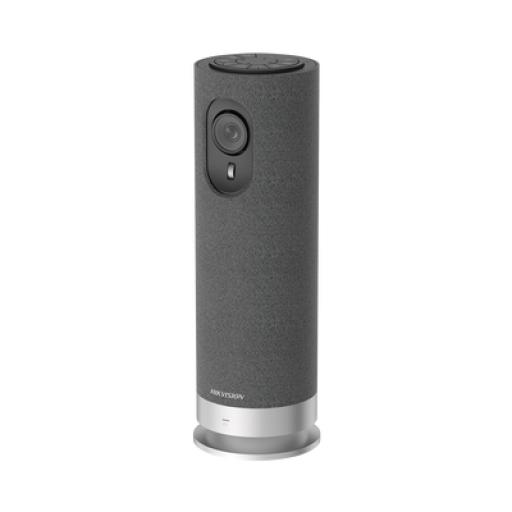 [HIKVISIONDIGITALTECHNOLOGY_DS-UVC-X12] Hikvision Digital Technology Cámara de Videoconferencias Portátil / Resolución de 2 Megaxpiel (Full HD) / 4 Micrófonos / Altavoz 5 W / Conexión USB / Control Remoto / Plug and Play  / Movimiento PTZ 