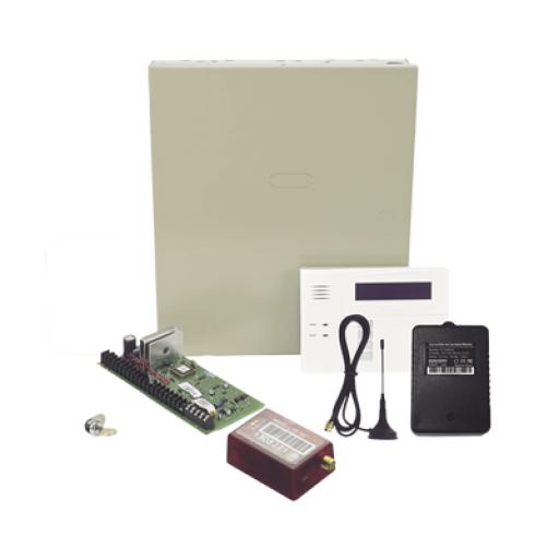 [HONEYWELLHOMERESIDEO_VISTA48-60RF-MN01] HONEYWELL HOME RESIDEO (2 Años 4GLTEM/5G ILIMITADO INCLUIDO)  Kit Vista48LA con comunicador 4GLTEM/5G MN01, Teclado, Gabinete, Bateria y Transformador