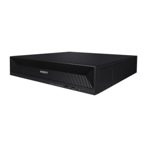 [HANWHA_XRN-1620B2] Hanwha NVR 16CH de Hasta 32MP, Compatible con los códecs H.265, H.264 y MJPEG, Salida de Video 4K, Soporta P2P