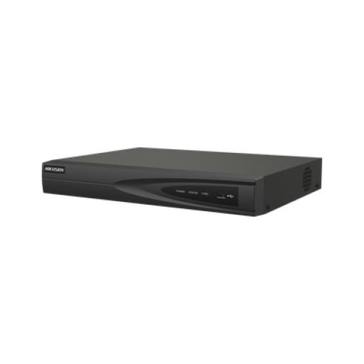 [HIKVISIONDIGITALTECHNOLOGY_DS-7604NI-Q1/4P(D)] Hikvision Digital Technology NVR 8 Megapixel (4K) (Compatible con Cámaras ACUSENSE) / 4 canales IP / 4 Puertos PoE+ / 1 Bahía de Disco Duro / Salida de Vídeo en 4K / 300 Metros PoE Modo Extendido