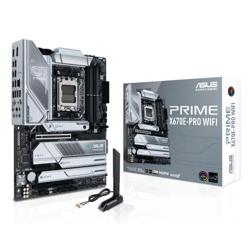 [ASUS_PRIME X670E-PRO WIFI] Tarjeta madre ASUS ATX Prime X670E-Pro WiFi S-AM5 AMD X670 HDMI 192GB