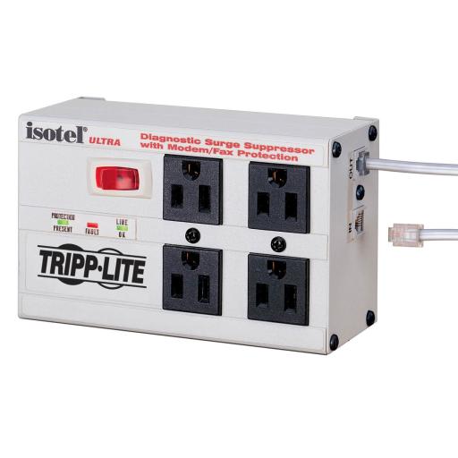 [TRIPPLITE_ISOTEL4ULTRA] Tripp Lite Supresor de Picos TRIPP-LITE ISOTEL4ULTRA