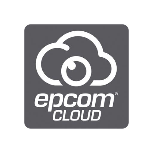 [EPCOM_EPCLOUD7A-8MP] Epcom Suscripción Anual Epcom Cloud / Grabación en la nube para 1 canal de video a 8MP con 7 días de retención / Grabación por detección de movimiento