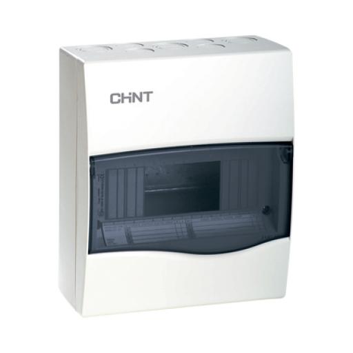 [CHINT_CD40S08] CHINT Caja de distribución para sobreponer, IP40, 08 módulos  (SKU: 8101011)