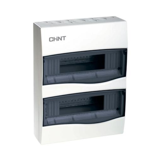 [CHINT_CD40S24] CHINT Caja de distribución para sobreponer, IP40, 24 módulos (SKU: 8101008)