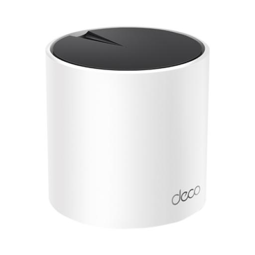 [TPLINK_DECOX55] TPLINK Router Inalámbrico MESH Interior para Hogar / Doble Banda Wi-Fi 6 AX3000 Mbps / 3 Puerto Gigabit WAN/LAN / 2 Antenas Internas / Administración Mediante la App Deco (iOS, Android) / Protección HomeShield