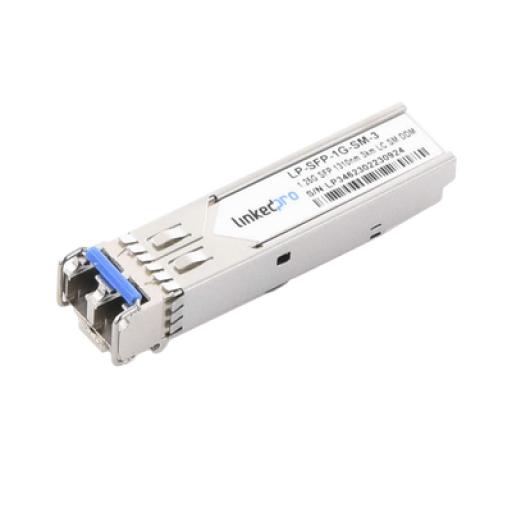 [LINKEDPROBYEPCOM_LP-SFP-1G-SM-40] LINKEDPRO BY EPCOM Transceptor Óptico SFP (Mini-Gbic) / Monomodo 1310 nm / 1.25 Gbps / 1000BASE-EX / Conectores LC/UPC Dúplex / DDM / Hasta 40 km 