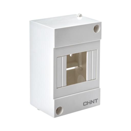 [CHINT_CD20S04] CHINT Caja de distribución para sobreponer, IP20, 04 módulos (SKU:8101001)