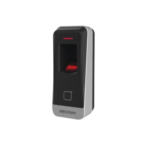 [HIKVISIONDIGITALTECHNOLOGY_DS-K1201EF] Hikvision Digital Technology Lector esclavo PROX EM IP65 / Huella Digital / Lector de Tarjetas de Proximidad / RS-485 / Interior y Exterior / Requiere Panel de Control de Acceso DS-K2604,02,01