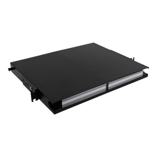 [SIEMON_LVE-1U-MD-T01A] Siemon Distribuidor de Fibra Óptica de Alta Densidad LigthVerse *Plus* Para Rack de 19in, Acepta 4 Placas Plug and Play, Hasta 96 Fibras, 1 UR