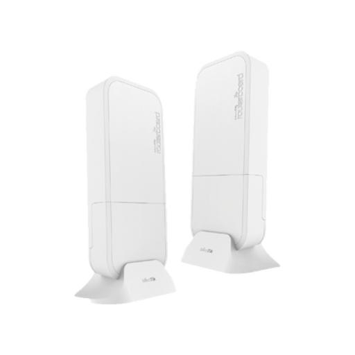 [MIKROTIK_RBWAPG-60ADKIT] Mikrotik (Wireless Wire) Kit Enlace en 60 GHz PTP, Alcance hasta 100 mts, "Hasta 1Gbps".