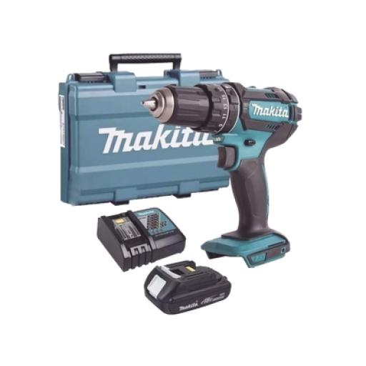 [MAKITA_DHP482SY] Makita ROTOMART. ATORN. 1/2INV.V.R. 0-600 0-1900 RPM LI-ION 1 BAT. 1.5 A.H Y CARG C/LUZ FRENO MALETIN 18V