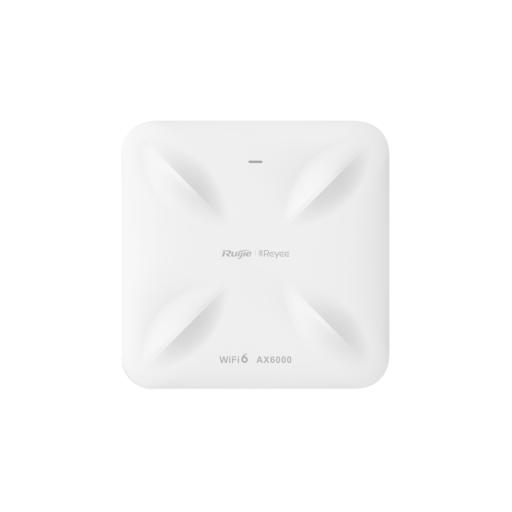 [RUIJIE_RG-RAP2260(H)] RUIJIE Punto de Acceso con doble puerto multi-gigabit 2.5G Wi-Fi6 Interior en Techo hasta 5.9 Gbps, doble banda 802.11 AX6000 MU-MIMO 4x4