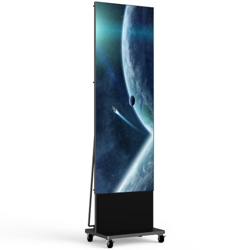[HIKVISIONDIGITALTECHNOLOGY_DS-D4215MI-070H(B)] Hikvision Digital Technology Poster LED de Piso / Pixel Pitch 1.5 mm / Modular (Puede Crecer con Mas Posters) / Mantenimiento Frontal / Uso en Interior / Calidad de Video Destacada
