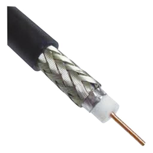 [LINKEDPROBYEPCOM_LP-240] LINKEDPRO BY EPCOM Metro de Cable Coaxial RG-8/X LP-240 de Baja Pérdida, 50 Ohms