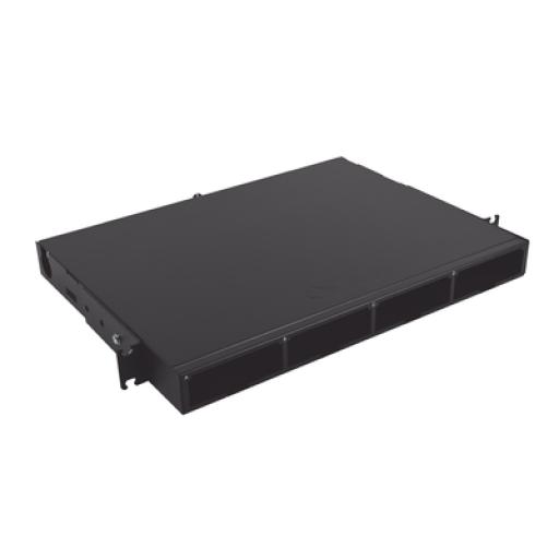 [SIEMON_LVE-1U-MS-C01A] Siemon Distribuidor de Fibra Óptica de Alta Densidad LigthVerse *Core* Para Rack de 19in, Acepta 4 Placas Plug and Play, Hasta 96 Fibras, 1 UR